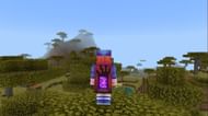 Menace cape can be redeemed after watching Minecraft TikTok stream for three minutes. (Image via X/MauriWaka)